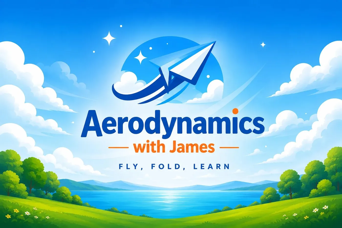 Aerodynamics with James: Fly, Fold, Learn